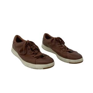 Cole Haan Grand Pro Men's Brown Leather Casual Sneakers Size 9.5W